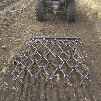 Field Tuff 4' x 4' Heavy-Duty Drag Harrow | Model HDHA-44 | Working Width 48
