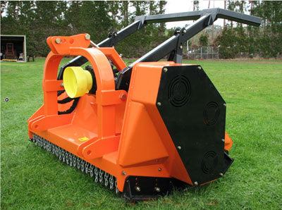 Farmer Helper | Forestry Mulcher | Model FH-FFM140 | Cutting Width 55" | Horsepower 70 To 110 HP | Hammer Teeth | Category II 3-Point Hitch | For Tractors