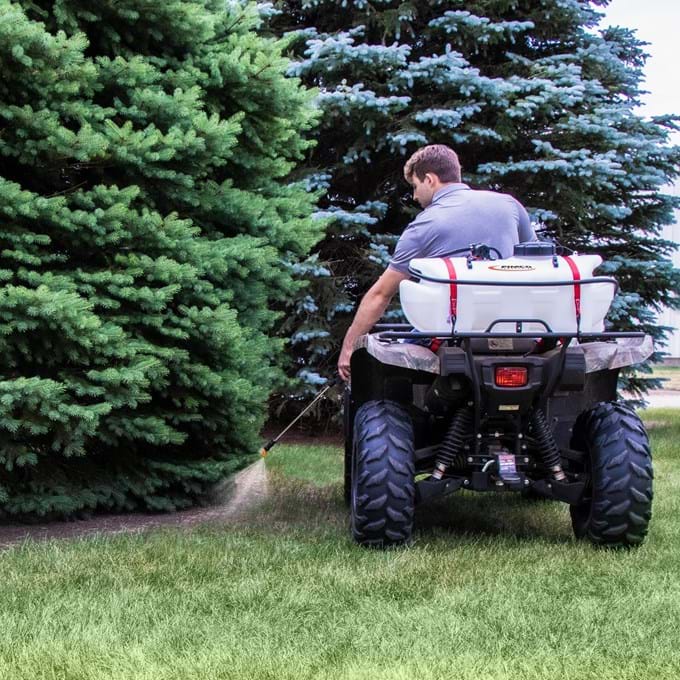 Fimco | Value Spot Sprayer | Models 15-SP-GS & 25-SP-GS | Tank Size 15 & 25 Gallons | Flow Rate 1.0 GPM | 12V Pump | Adjustable Spray Wand | For Weed & Pest Control