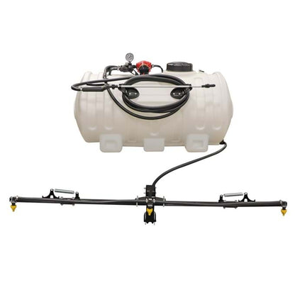 Wildlife Farming ATV/UTV Sprayer w/ Broadcast/Nozzle Boom | 25, 45 & 65 Gallon | Boom Coverage 7.5′–36′ | 2.5–4.5 GPM Pumps | 15–65 HP | For Tractor