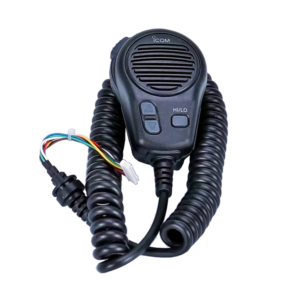 Icom Standard Hand Mic fM424 Black HM196B – Ripping It Outdoors