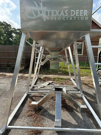 Aluminum Outfitters Protein Feeder | Model 1000 lb & 2000 lb | Width 48" & 60" | 10-50 HP | For ATVs, UTVs & Tractors