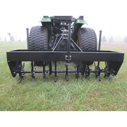 Field Tuff  60" 3pt Plug Aerator | Horsepower 18–30 HP | For Tractors