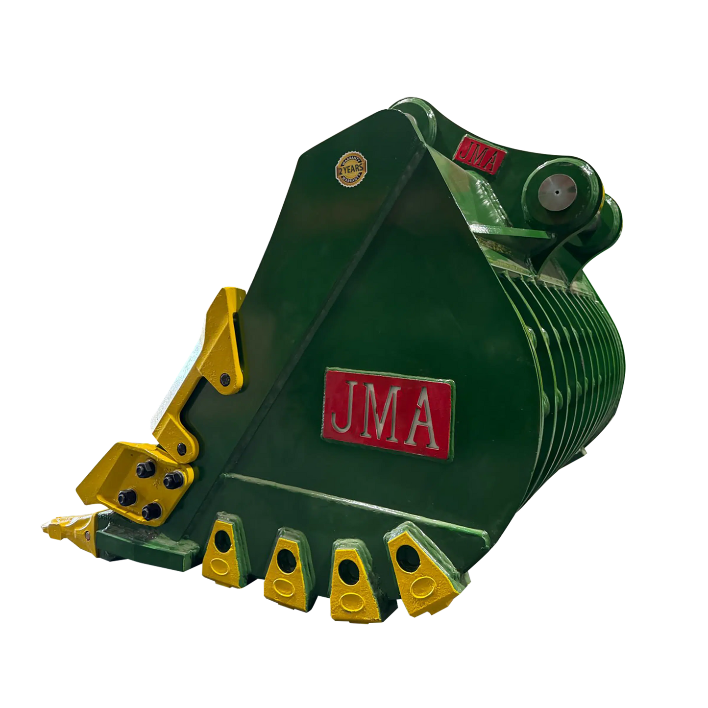 JMA Attachments Severe Duty Skeleton Bucket with Teeth | Bucket Width 42", 48" & 54" inches | Pin Size 80mm | For 16 – 25 Tons Excavators