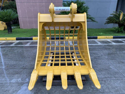 Bedrock Attachments Skeleton Bucket | Model EB336DBS-54-1.59 | Width 54-Inch | Capacity 1.59 CU M | Machine Size 30-40 Tons | For Excavators CAT 336