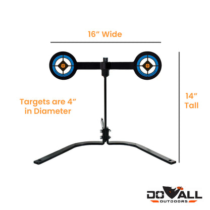 Do All Traps Heli Handgun | Wide 16" | Tall 14" | Caliber Compatibility .22 – .45