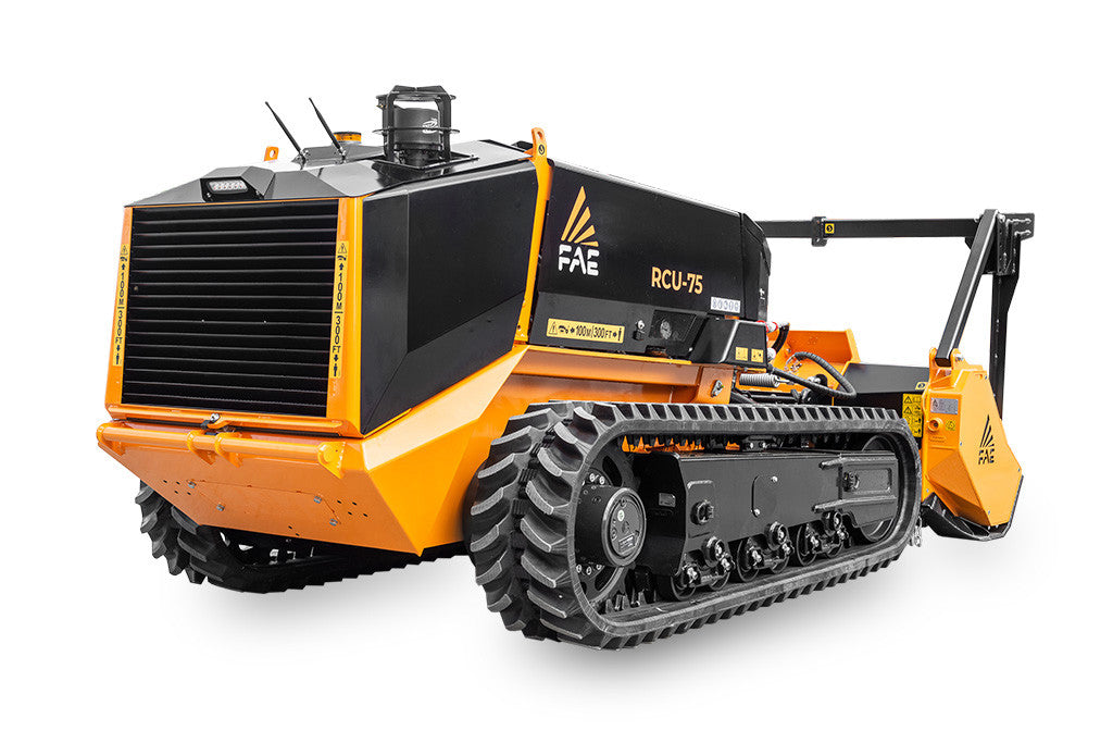 FAE Remote Controlled Tracked Carrier | Model RCU75 | 74 HP | SAE Attachments | For Forestry & Land Clearing