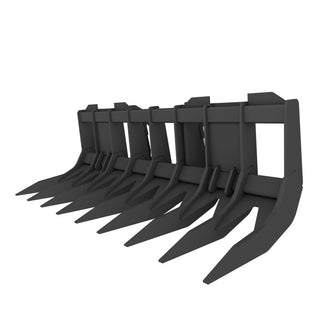 NM Attachments Root Rake | Model 200RR-112 | Width 112" | Machine Class 200 | Machine Size ~30,000–40,000 lbs | For Track Loader