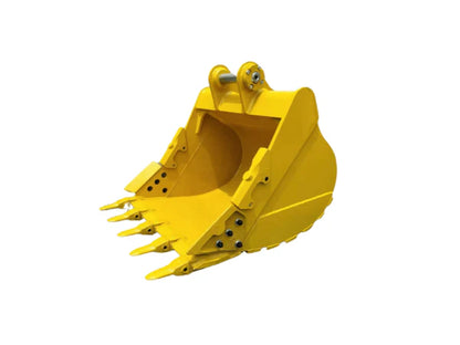 Bedrock Attachments Heavy-Duty Bucket & Adjuster GP | Width 54" | Capacity 1.2 CU M | Machine Size 18-24 Tons | For Excavators CAT 320