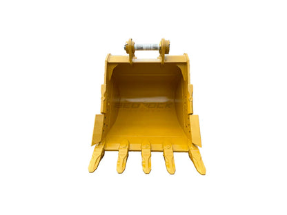 Bedrock Attachments Heavy-Duty Bucket | Width 54-Inch | Capacity 1.64 CU M | Machine Size 30-40 Tons | For Excavators CAT 330