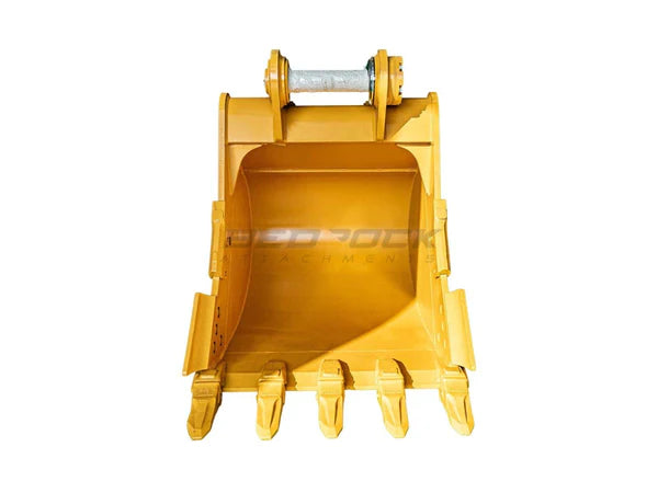 Bedrock Attachments Heavy-Duty Bucket | Width 54-Inch | Capacity 1.87 CU M | Machine Size 30-50 Tons | For Excavators CAT 336E, 349E/F, 352F