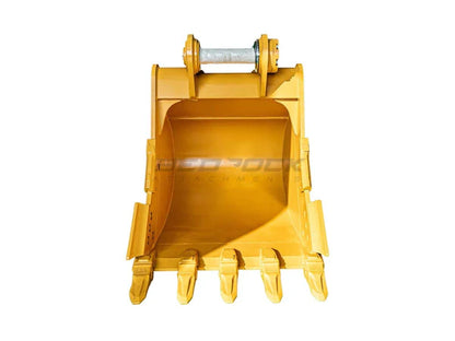Bedrock Attachments Heavy-Duty Bucket | Width 54-Inch | Capacity 1.87 CU M | Machine Size 30-50 Tons | For Excavators CAT 336E, 349E/F, 352F