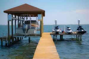 Boat Lift Distributors Storm Surge 3,000 LB. Multi PWC Lift