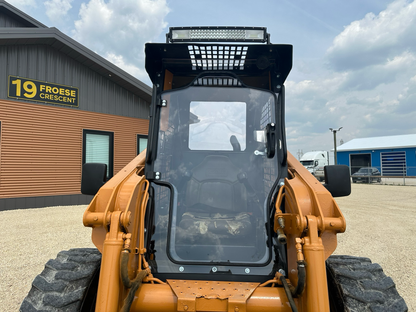 Skid Steer Doors Cab Enclosure Door | BSD‑C410 (Case 410–440 Series 1 & 2) | ½" Lexan Polycarbonate | 15–25 GPM | For Case 410/420/430/440 Skid Steers