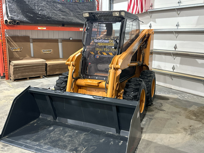 Skid Steer Doors Cab Enclosure Door | CSD‑S3 (Case 410–440 Series 3) | ½" Lexan Polycarbonate | 15–25 GPM | For Case 410/420/430/440 Series 3 Skid Steers