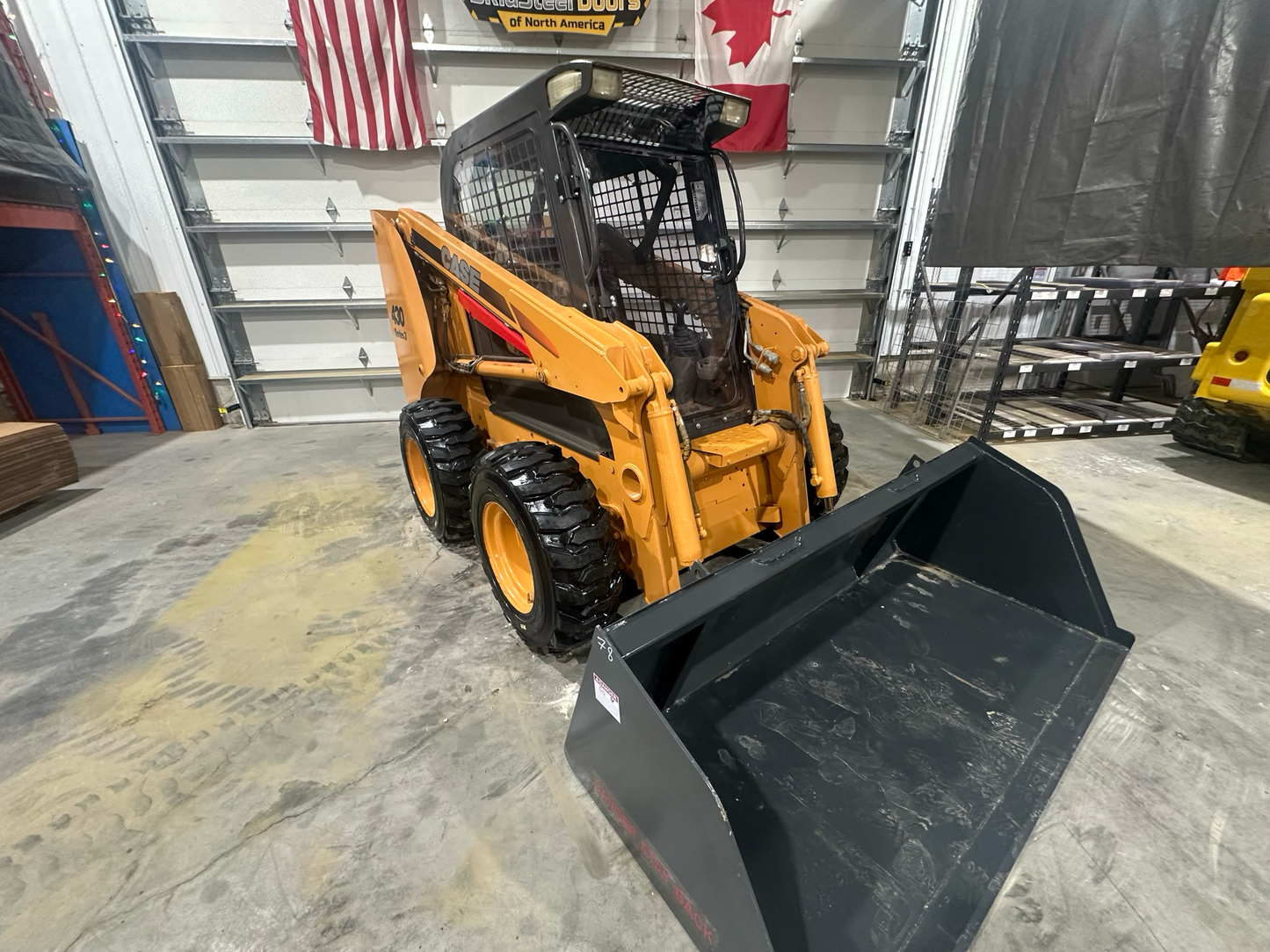 Skid Steer Doors Cab Enclosure Door | CSD‑S3 (Case 410–440 Series 3) | ½" Lexan Polycarbonate | 15–25 GPM | For Case 410/420/430/440 Series 3 Skid Steers