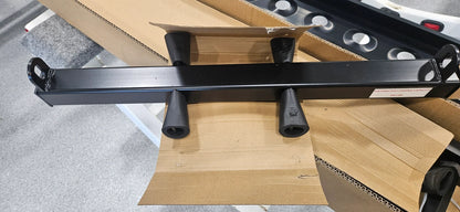 Black Widow Pro Dirt Bike Carrier | Model AMC-400-PRO | Track Width 5.5" | Capacity 400 lb | Fits Class III & IV 2" Hitch Receivers