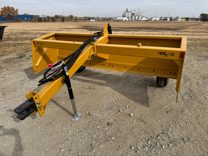 Apache Henke Buffalo 12' Estate II & Feedyard Scraper | Working Width 12' | 100–275 HP | For Tractors