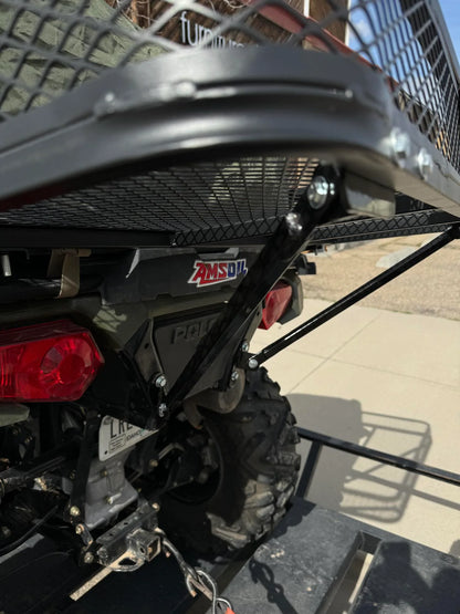 Black Widow Universal Deluxe Steel Mesh ATV Rear Rack Basket | Model ATVRB-1005 | Size 41" x 26.5" | Horsepower 4 To 90+ HP | For ATV