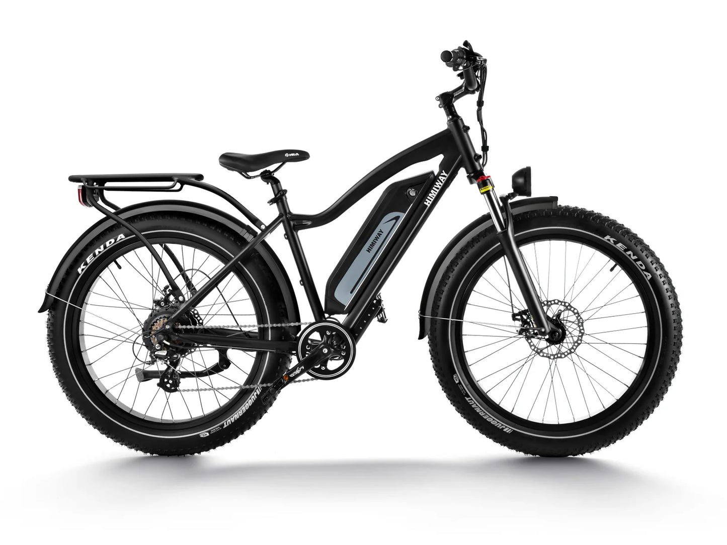 Himiway D3 (Cruiser) | Long Range Fat Tire Electric Bike | Range 35~60 Miles | Heavy-Duty Aluminium Kickstand