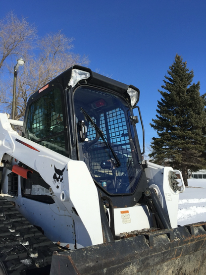 Skid Steer Doors Cab Enclosure Door | BSD‑M (Bobcat M Series) | ½" Lexan Polycarbonate | 8–30+ GPM | For Bobcat M Series Skid Steers