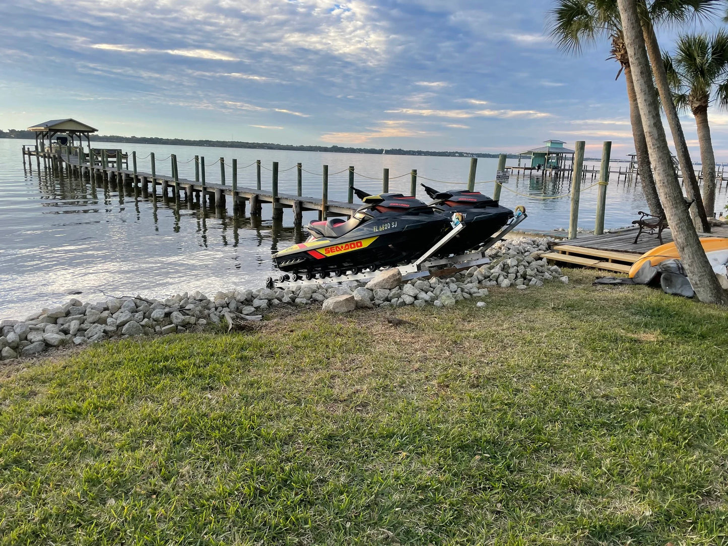 Black Widow Personal Watercraft Shore Dock Extension | Model PWC-EXT | 36" Width | 1,200 lb Capacity | For PWC Dock & Jet Ski Storage