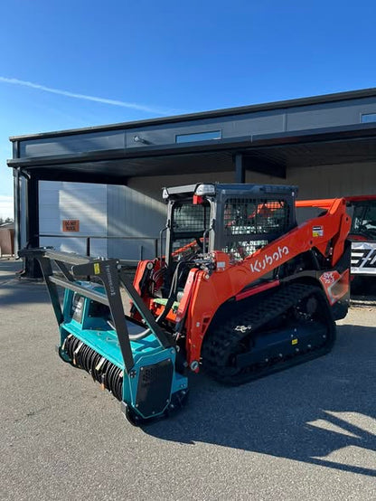 Remet Fixed Tooth Forestry Mulchers | F4S DCR Series | Cutting Widths 62", 74", & 89" | Hydraulic Flow Range 21-58 GPM | For Skid Steers