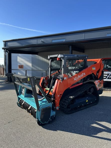 Remet Fixed Tooth Forestry Mulchers | F4S DCR Series | Cutting Widths 62", 74", & 89" | Hydraulic Flow Range 21-58 GPM | For Skid Steers