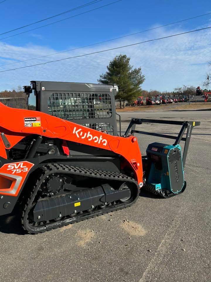 Remet Fixed Tooth Forestry Mulchers | F4S DCR Series | Cutting Widths 62", 74", & 89" | Hydraulic Flow Range 21-58 GPM | For Skid Steers