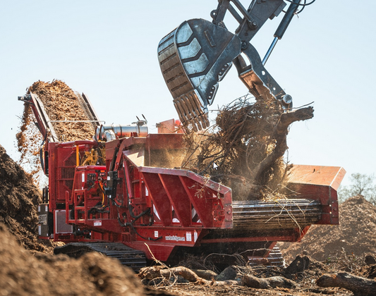 2025 Bandit Horizontal Grinder | Model HM-6420 | Width 11' 3" inches | Engine Horsepower 1,200 HP | Standard Impact Detection System