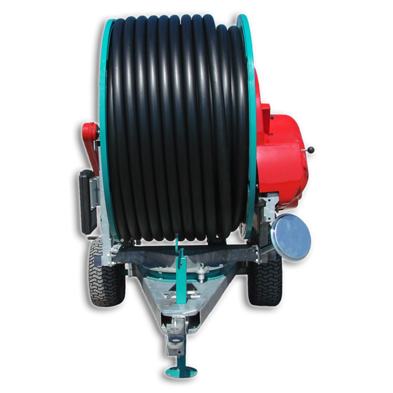 Ocmis MRR-58 Micro Rain Agriculture Hose Reel | 656 ft Hose Capacity | High Performance & Durability