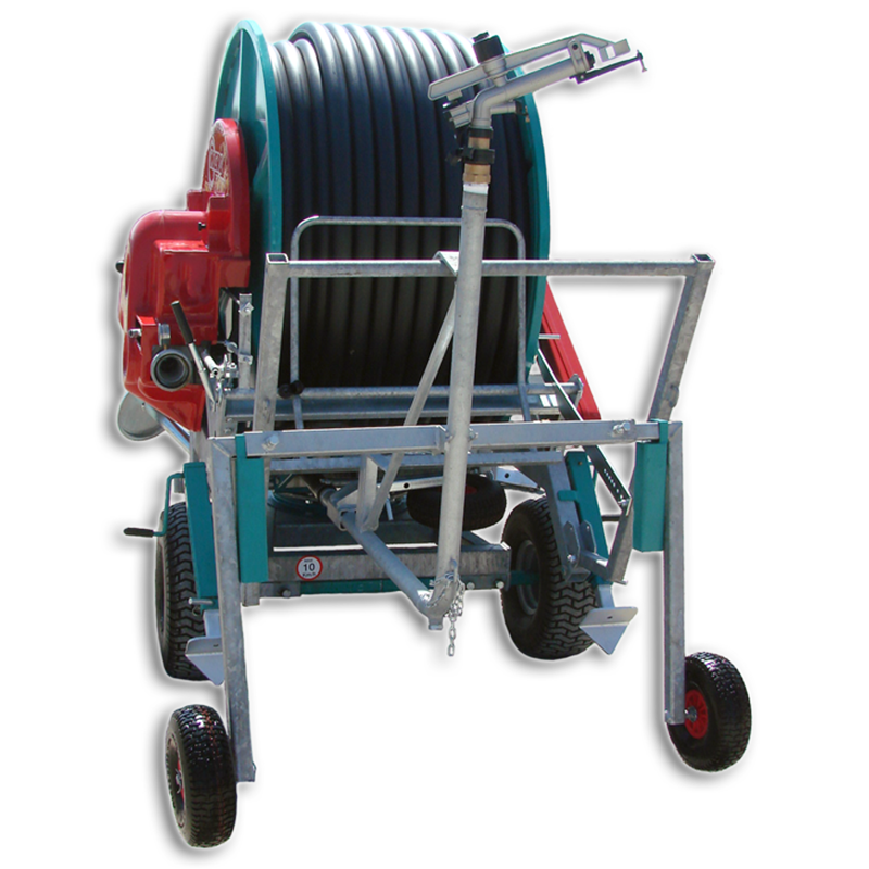 Ocmis MRR-58 Micro Rain Agriculture Hose Reel | 656 ft Hose Capacity | High Performance & Durability