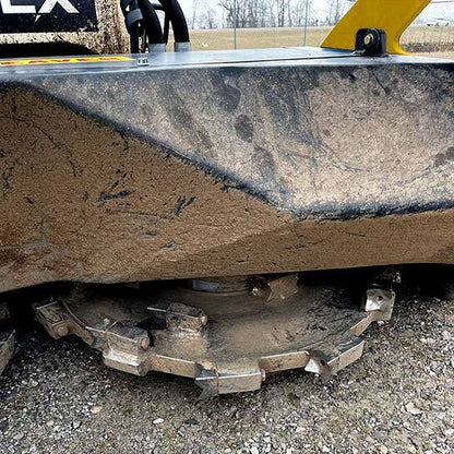 Limb Beaver Twin Disc Mulcher (TDM) | Cutting Path 72” (Two 36” Discs) | 35–50 GPM | For Skid Steers