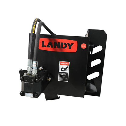 Landy Attachments Rotary Tiller | Tilling Width 72" | 20 GPM | 20-35 HP | For Skid Steers, UTVs, ATVs & Tractors