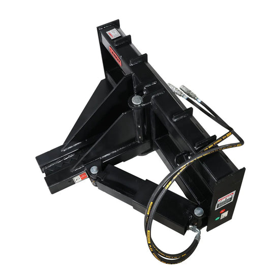 Landy Attachments Heavy Duty Post & Tree Puller | Width 48" | 16-20 GPM | 12-15 HP | For Skid Steer, ATVs, UTVs & Tractors