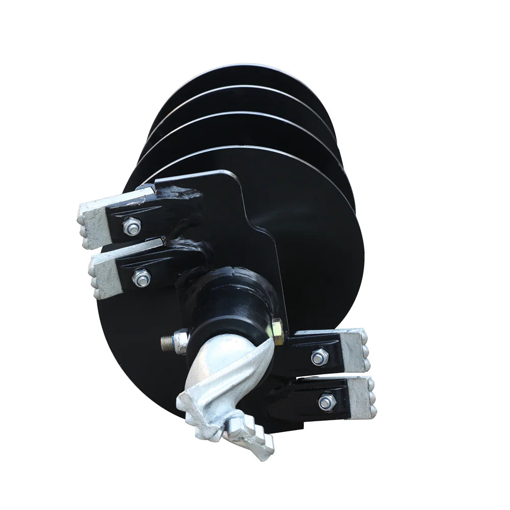 Landy Attachments Post Hole Auger Drive | Auger Diameters 12” & 18” | 11-20 GPM | 15-20 HP | For Skid Steers, ATVs, UTVs & Tractors