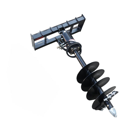 Landy Attachments Post Hole Auger Drive | Auger Diameters 12” & 18” | 11-20 GPM | 15-20 HP | For Skid Steers, ATVs, UTVs & Tractors