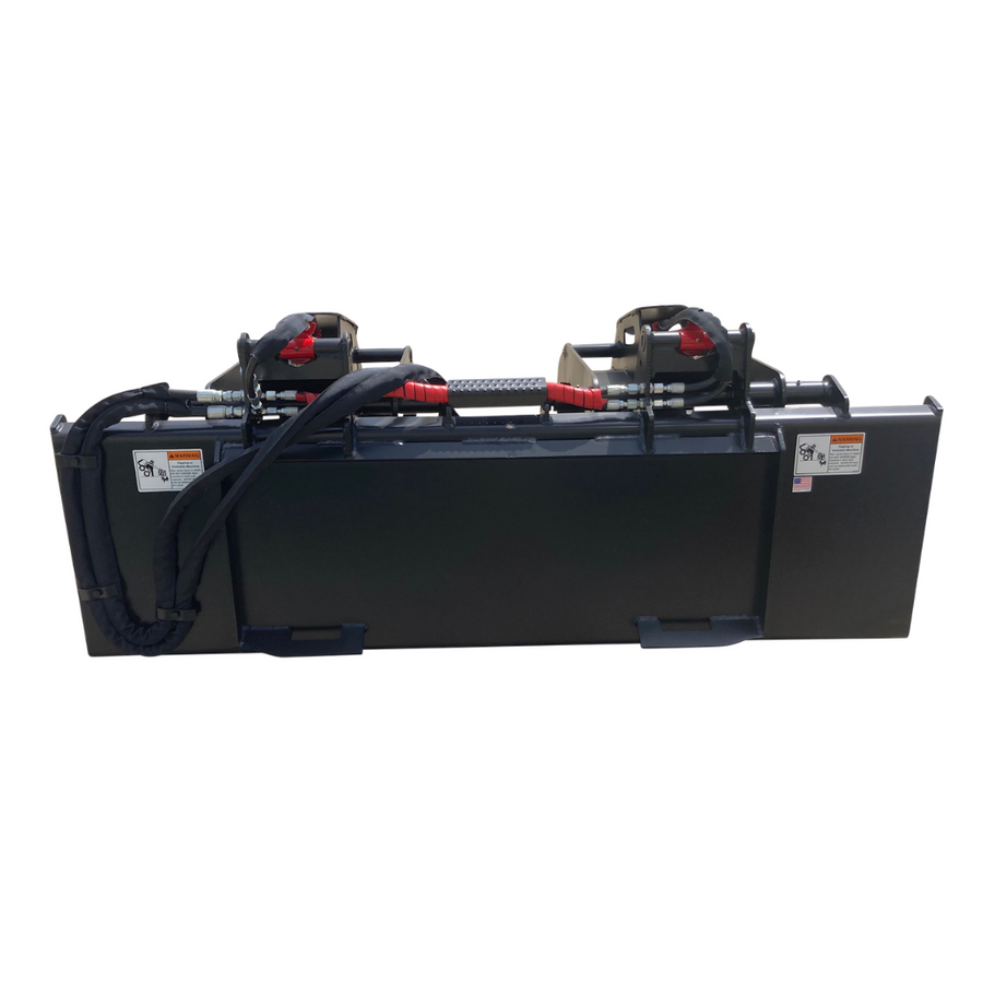 LOWE | BG-600 Grapple | 72" Width | 42" Grapple Opening | 863 lb Heavy-Duty Design | Heavy-Duty Construction | Greaseable Pivot Points | For Skid Steers