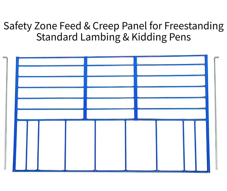 Sydell Feed Creep Panel | #0400-4T / #0400-5T | Width 47" & 59" | For Sheep & Goat Pens