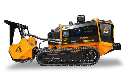 FAE Remote-Controlled Tracked Carrier | Model RCU120 | Up to 55° Slopes | 120 HP | For Forestry