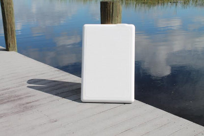 CM Marine Rough Water Poling Platform | Model RWPP01 | Size 33.5" x 22.5" | TIG‑Welded Aluminum | For Universal Skiff & Flats Boats