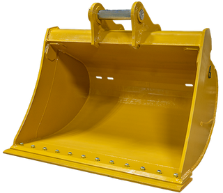 NM Attachments Ditching Bucket Hydraulic Tilt | Model HTD Series | 36"-60" Attachment Size | Machine Size 3 – 16.5 tons | For Excavator