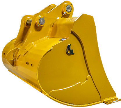 NM Attachments Ditching Bucket Hydraulic Tilt | Model HTD Series | 36"-60" Attachment Size | Machine Size 3 – 16.5 tons | For Excavator