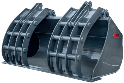 NM Attachments Hydraulic Grapple | Model RRHG Series | 96"–105" Width | Class 125–175 | Machine Size 24,000–40,000 lbs | For Wheel Loaders