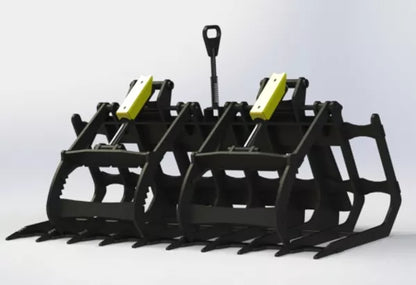 Martatch | Root Rake Grapple | Model MRRG-A Series | Width 64" to 80" | Horsepower 50 To 100+ HP | For Tractors