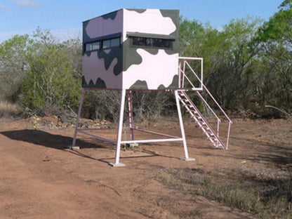AWS Blind | Insulated Hunting Blind | Model 5x9 Ground Blind | Height Up to 20' | Width 60" x 84" | Stationary Setup | For Deer Hunters & Wildlife Enthusiasts