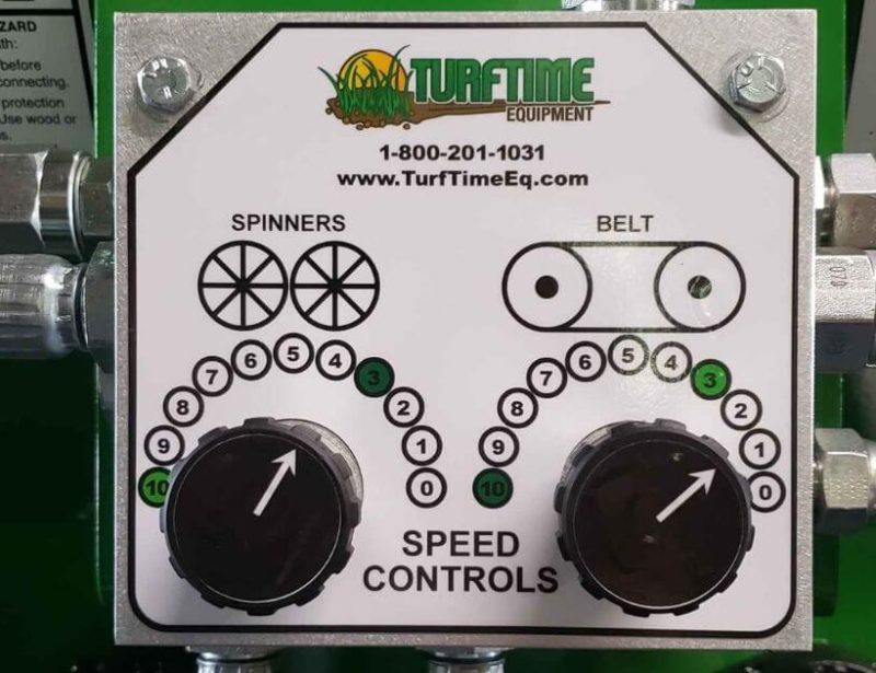 TurfTime TT-2400 Series 1.5-3yds - 10GPM Topdresser For Tractor