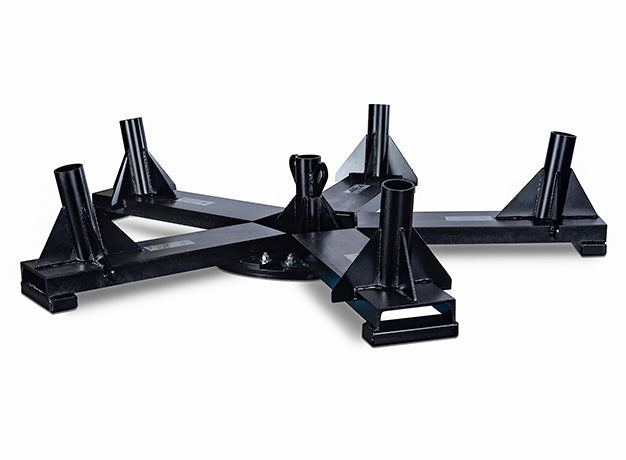 Star Industries Hydraulic Hammer Storage Stand | Capacity 1-6 Hammer | Moil Point Compatibility Up to 3.5″