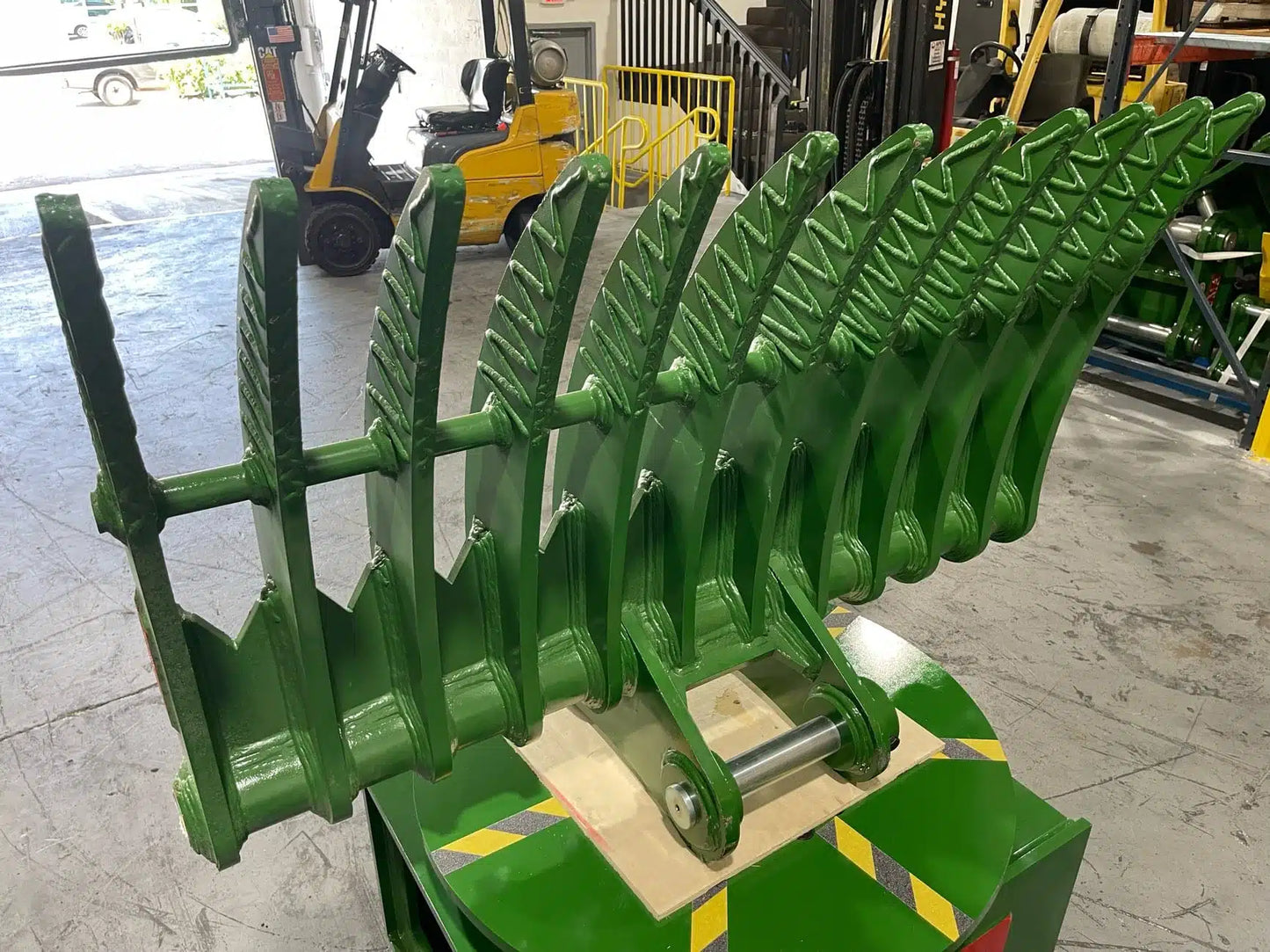 JMA Attachments Brush Rake | Rake Width 60" Inches | Pin Size 60mm | For 8 – 13 Tons Excavators