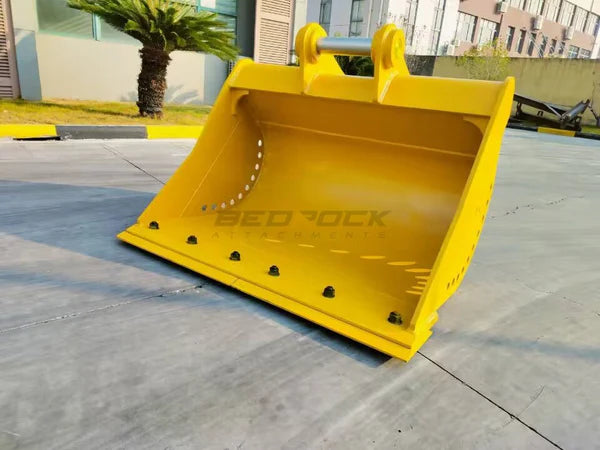 Bedrock Attachments Cleaning Bucket | Width 60" | Capacity 0.69 CU M | Machine Size 18-24 Tons | For Excavators CAT 320